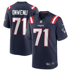 Mike onwenu new england patriots nike team game jersey Navy