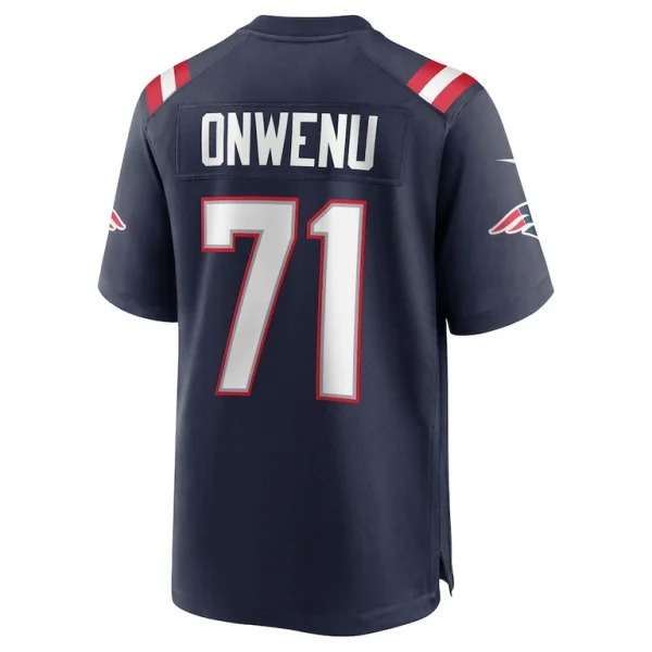 Mike onwenu new england patriots nike team game jersey Navy L