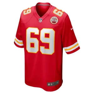 Mike pennel kansas city chiefs nike game jersey Red M