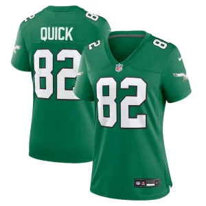 Mike quick philadelphia eagles nike womens alternate game jersey Kelly green