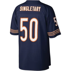 Mike singletary chicago bears mitchell ness legacy replica jersey Navy L