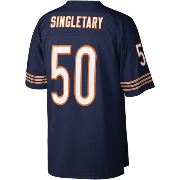Mike singletary chicago bears mitchell ness legacy replica jersey Navy L