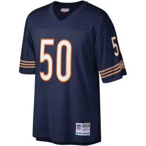 Mike singletary chicago bears mitchell ness legacy replica jersey Navy M