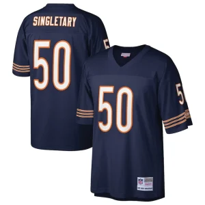 Mike singletary chicago bears mitchell ness retired player legacy replica jersey Navy