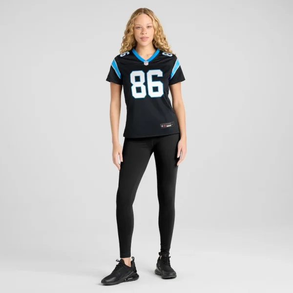 Mike strachan carolina panthers nike womens game jersey Black XL