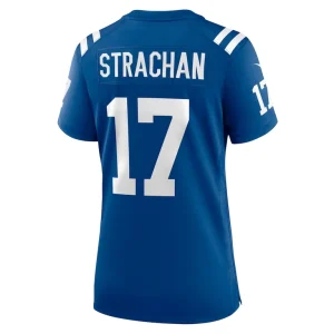 Mike strachan indianapolis colts nike womens game jersey Royal L