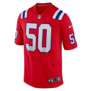Mike vrabel new england patriots nike retired player alternate game jersey Red M