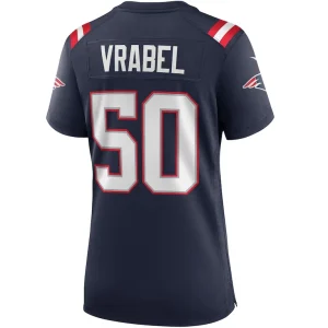Mike vrabel new england patriots nike womens game retired player jersey Navy L