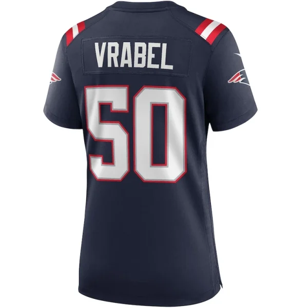 Mike vrabel new england patriots nike womens game retired player jersey Navy L