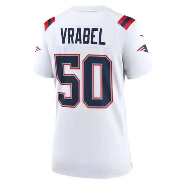 Mike vrabel new england patriots nike womens retired player game jersey White L