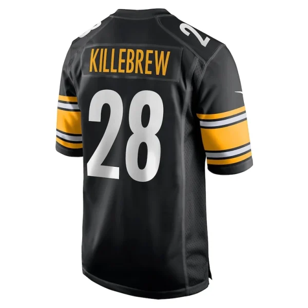 Miles killebrew pittsburgh steelers nike game jersey Black L