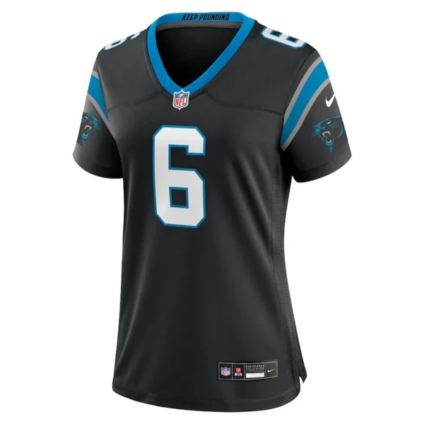 Miles sanders carolina panthers nike womens nike womens all player jersey Black M