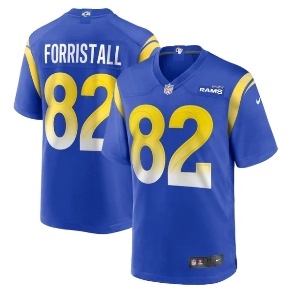 Miller forristall los angeles rams nike game jersey Royal
