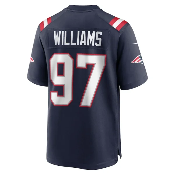 Milton williams new england patriots nike game player jersey Navy L