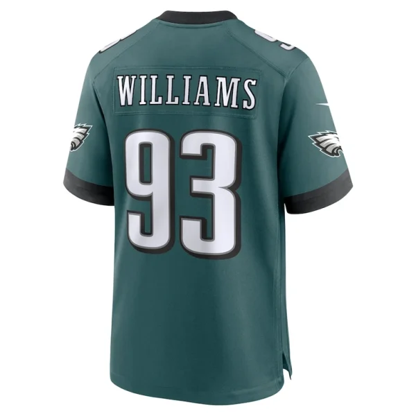 Milton williams philadelphia eagles nike team game jersey Midnight green L