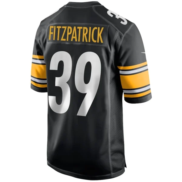 Minkah fitzpatrick pittsburgh steelers nike game jersey Black L