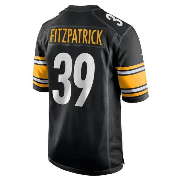 Minkah fitzpatrick pittsburgh steelers nike game jersey Black L