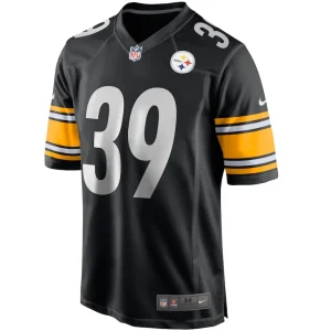 Minkah fitzpatrick pittsburgh steelers nike game jersey Black M
