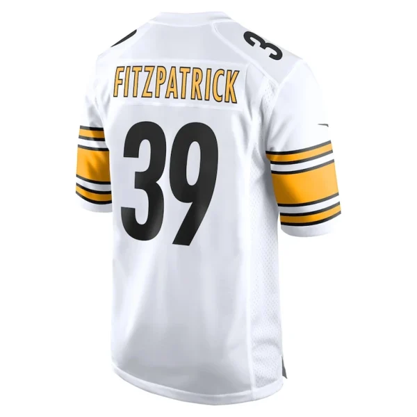 Minkah fitzpatrick pittsburgh steelers nike game player jersey White L