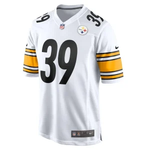 Minkah fitzpatrick pittsburgh steelers nike game player jersey White M