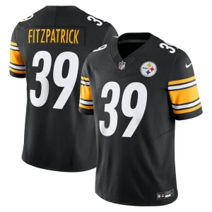 Minkah fitzpatrick pittsburgh steelers nike vapor f.u.s.e. limited jersey Black