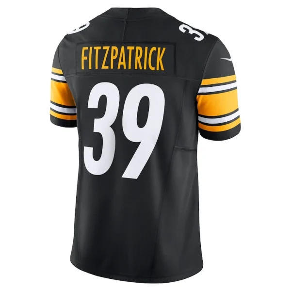 Minkah fitzpatrick pittsburgh steelers nike vapor f.u.s.e. limited jersey Black L