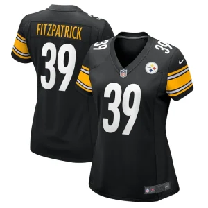 Minkah fitzpatrick pittsburgh steelers nike womens game jersey Black