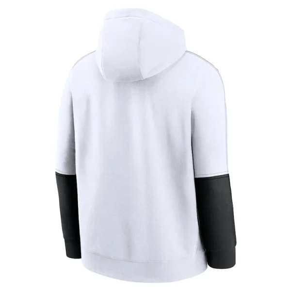 Minnesota vikings nike alternate logo club pullover hoodie White L