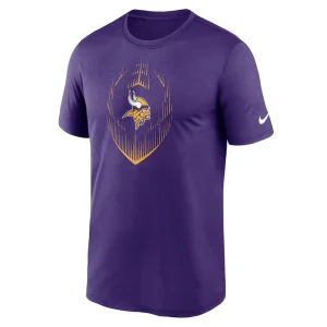 Minnesota vikings nike big tall blitz legend icon t shirt Purple 2XT