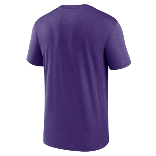Minnesota vikings nike big tall blitz legend icon t shirt Purple 3XT