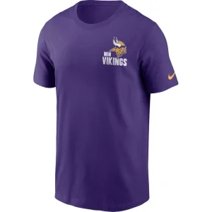 Minnesota vikings nike blitz essential t shirt Purple M