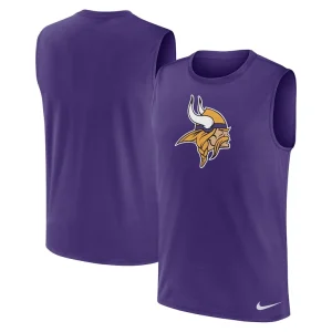 Minnesota vikings nike blitz legend muscle tank top Purple