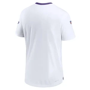Minnesota vikings nike classic coach performance t shirt White L