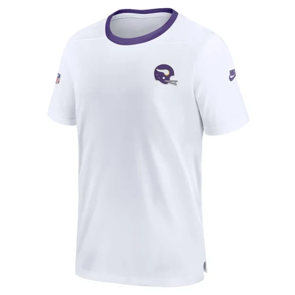 Minnesota vikings nike classic coach performance t shirt White M