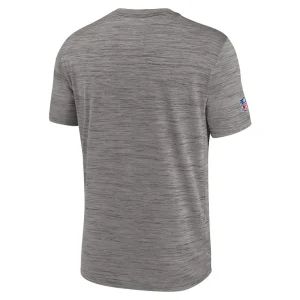 Minnesota vikings nike classic sideline performance t shirt Heather charcoal L