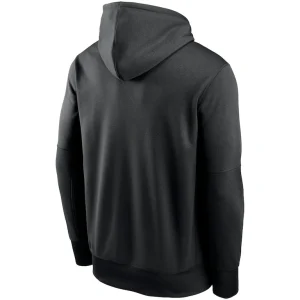Minnesota vikings nike fan gear primary logo performance pullover hoodie Black L