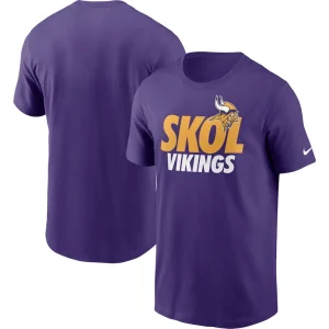 Minnesota vikings nike hometown collection skol t shirt Purple