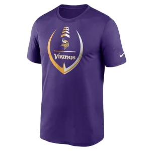 Minnesota vikings nike icon legend performance t shirt Purple M