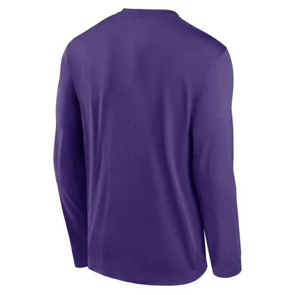 Minnesota vikings nike legend icon long sleeve t shirt Purple L