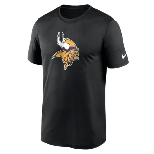 Minnesota vikings nike legend logo performance t shirt Black M