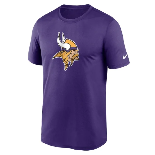 Minnesota vikings nike legend logo performance t shirt Purple M