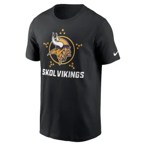 Minnesota vikings nike local essential t shirt Black M