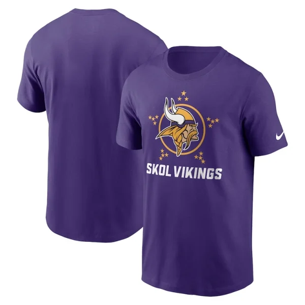 Minnesota vikings nike local essential t shirt Purple