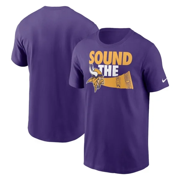 Minnesota vikings nike local essential t shirt Purple