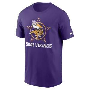 Minnesota vikings nike local essential t shirt Purple M
