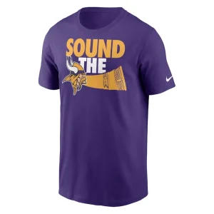 Minnesota vikings nike local essential t shirt Purple M