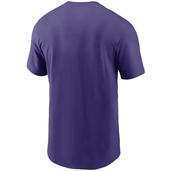 Minnesota vikings nike primary logo t shirt Purple L