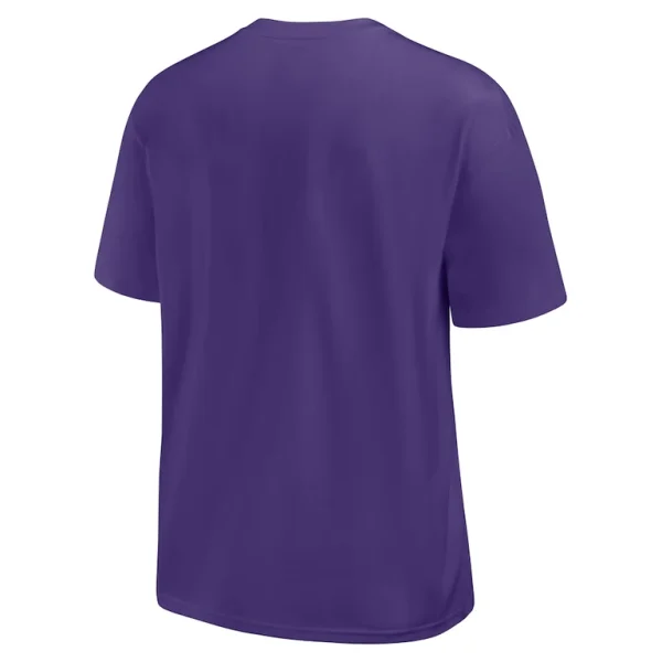 Minnesota vikings nike rewind heavy max 90 pocket t shirt Purple L