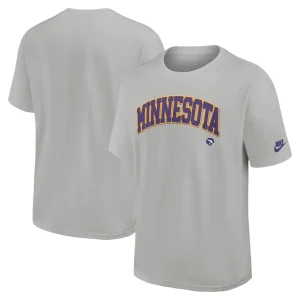 Minnesota vikings nike rewind max90 statement t shirt Silver
