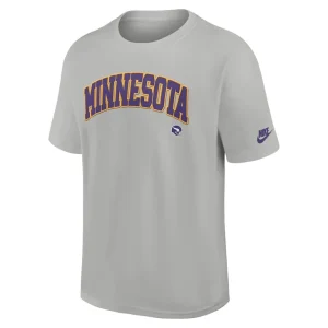 Minnesota vikings nike rewind max90 statement t shirt Silver M